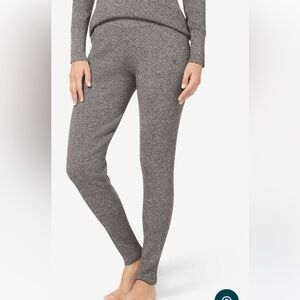 NWT Tommy John Women's Lounge Knit Sweater Leggings Medium Heather Gray Size S